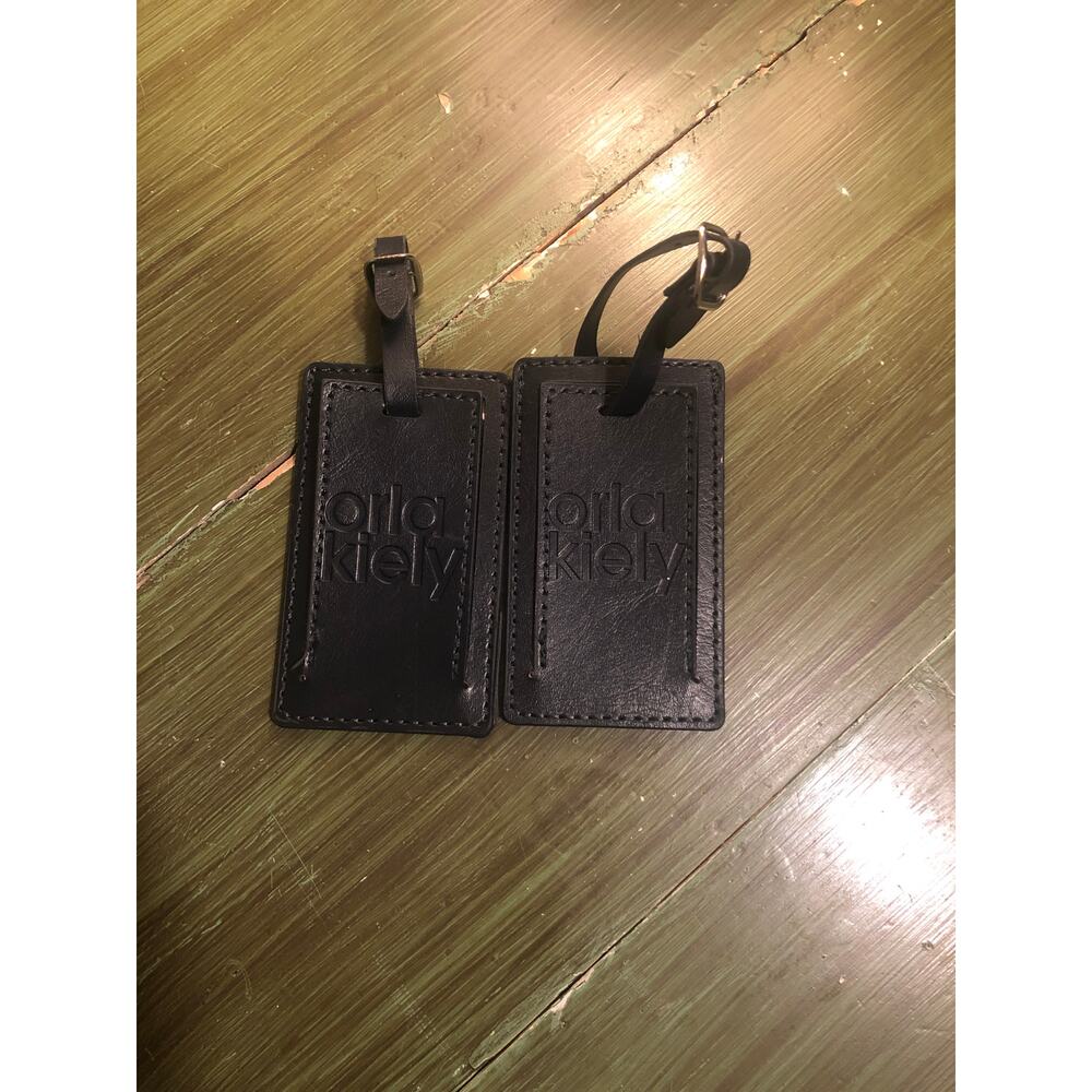 Orla Kiely for Target Black Luggage Tags - Qty 2